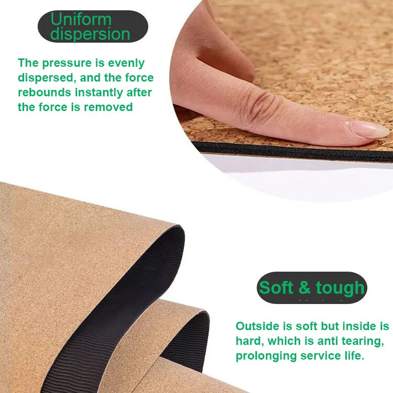 Eco-Friendly Cork Yoga Mat