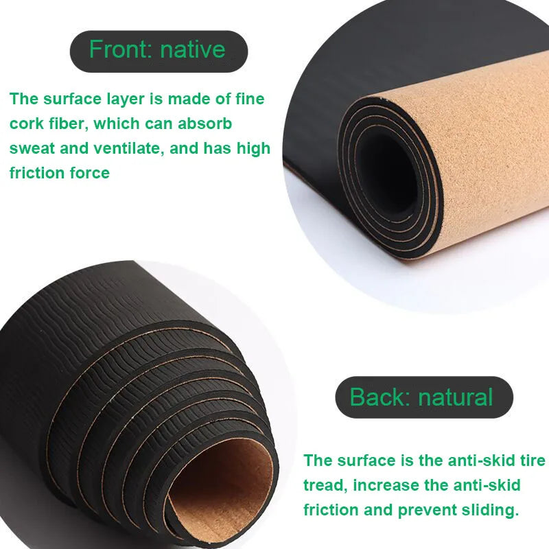 Eco-Friendly Cork Yoga Mat
