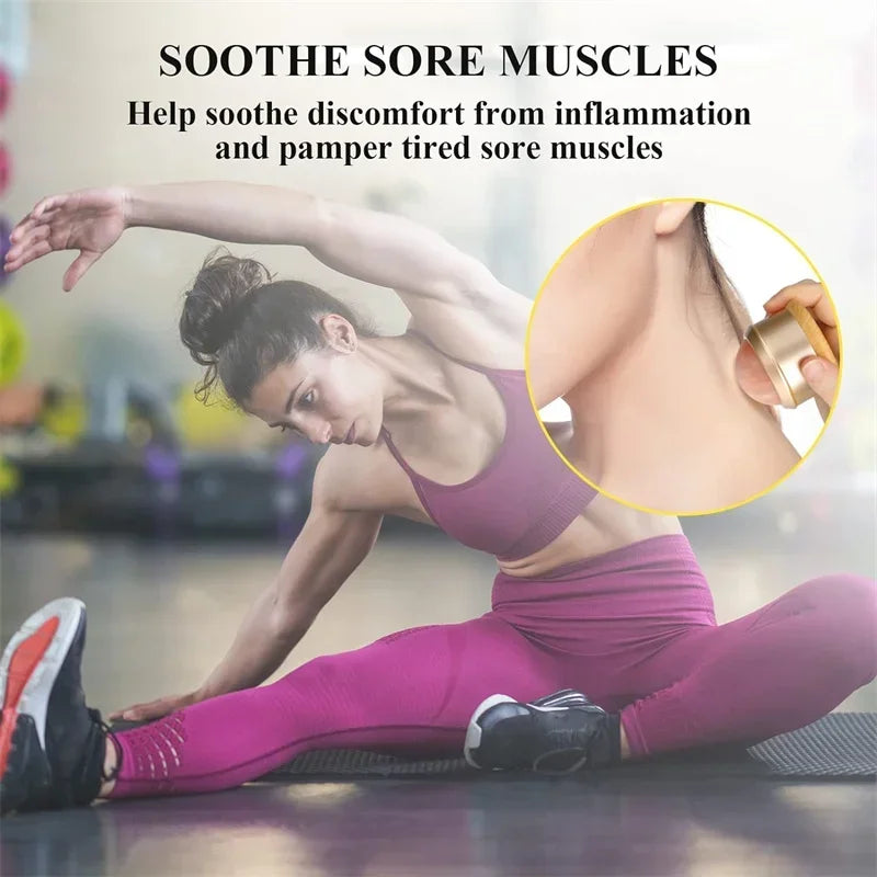 Salt Ball Ice Massage Roller