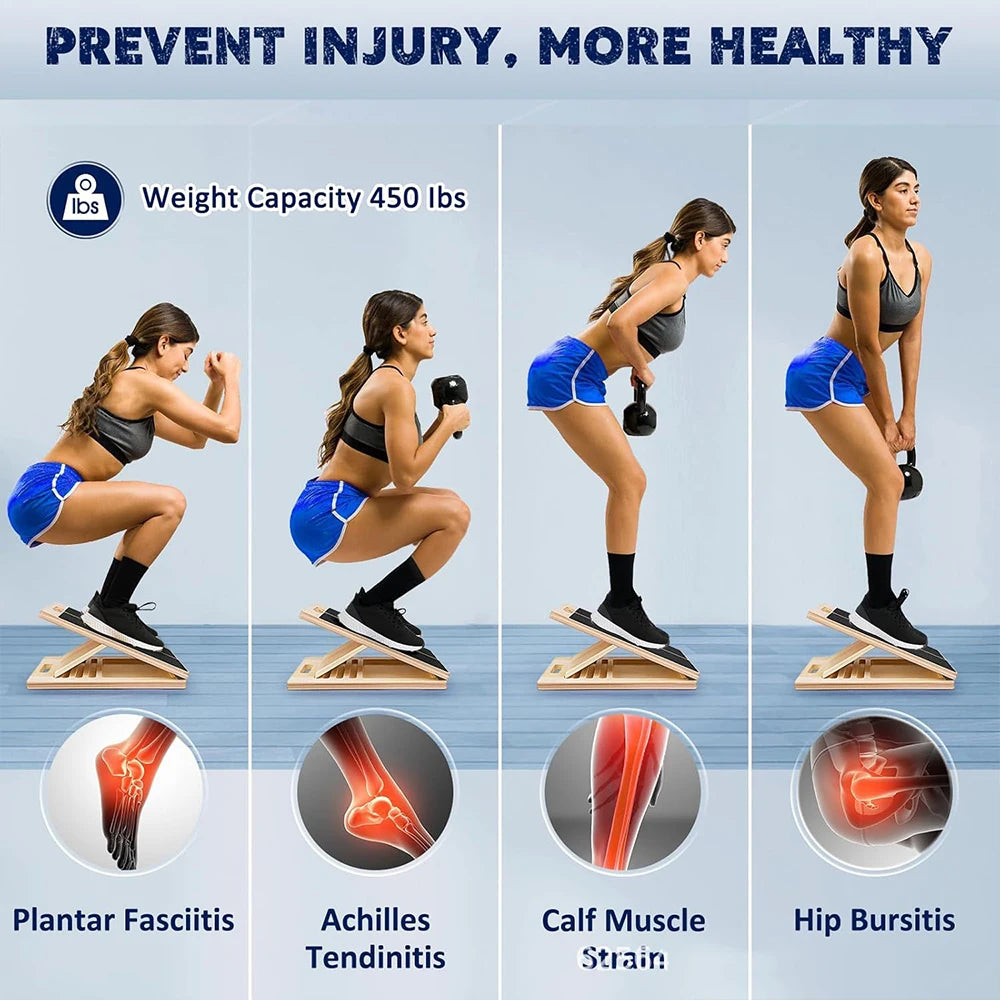 Foldable Wooden Incline Board