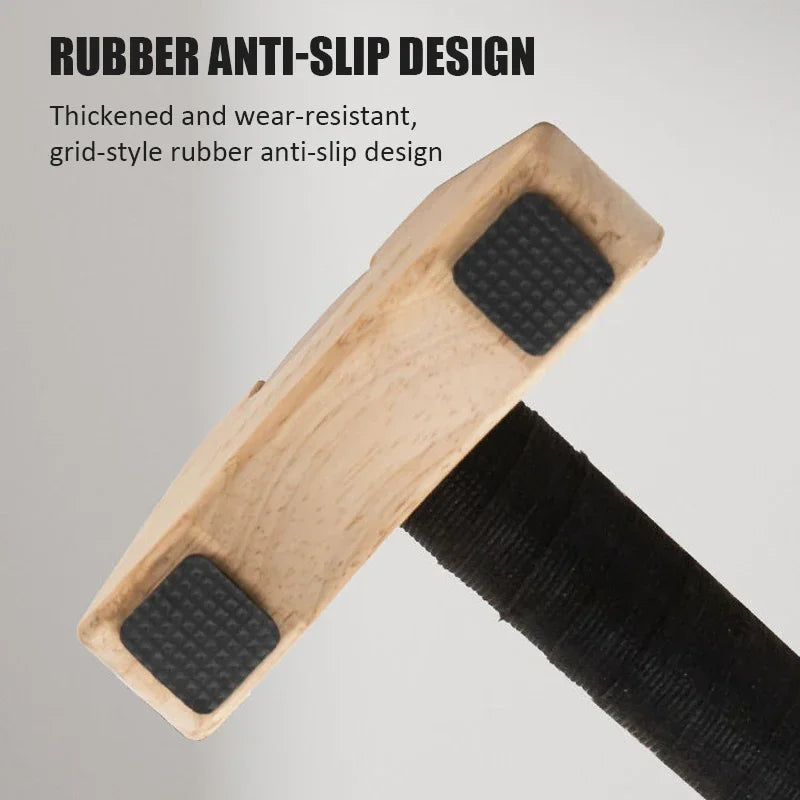 Wooden Push-Up Stand Bar