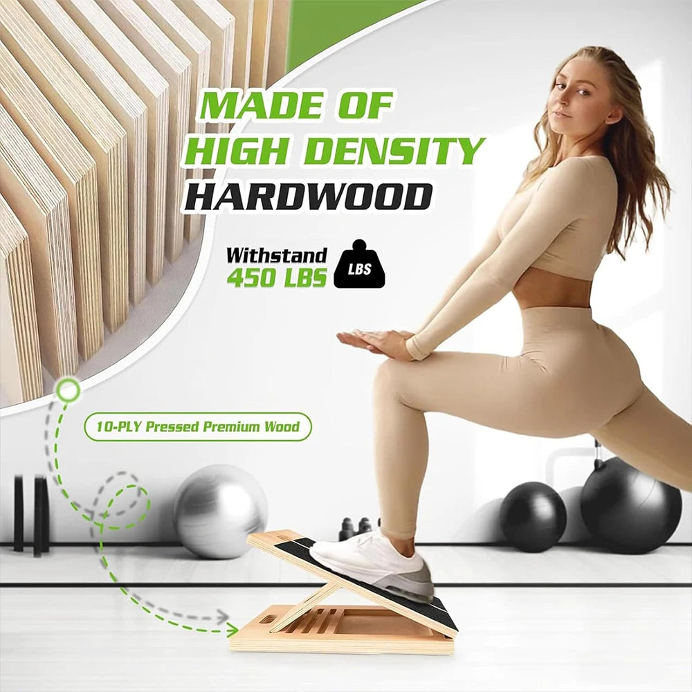 Foldable Wooden Incline Board