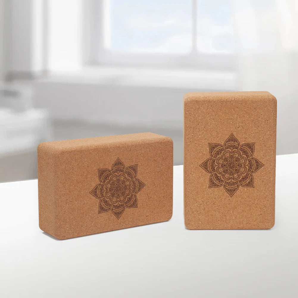Cork Non-Slip Yoga Block