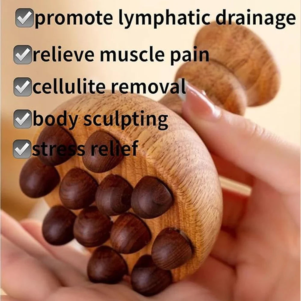 Gua Sha Wooden Massager