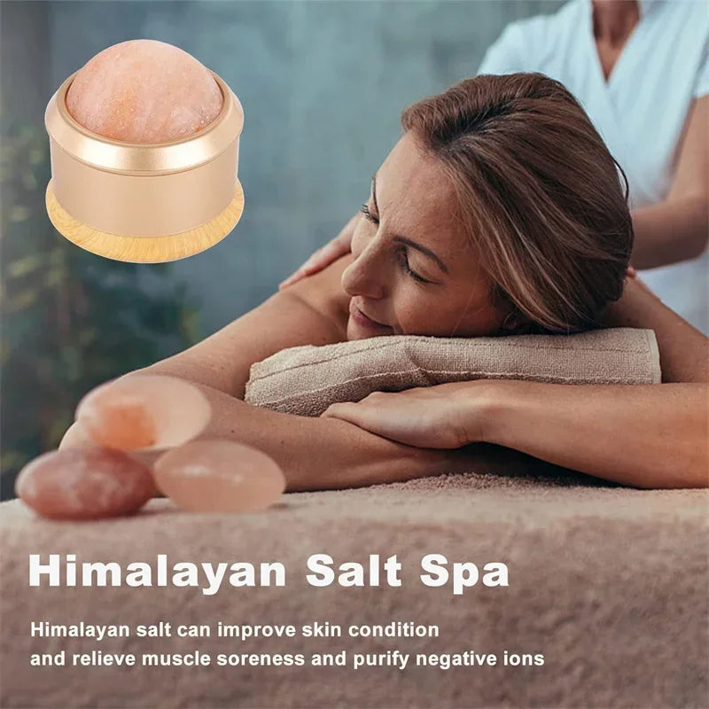 Salt Ball Ice Massage Roller