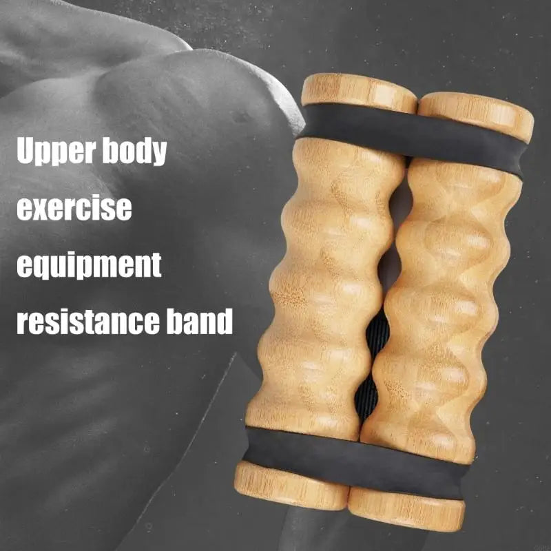 Wooden Resistance Band Stick