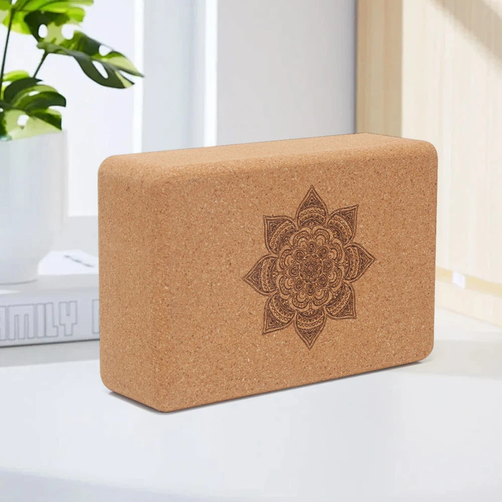 Cork Non-Slip Yoga Block