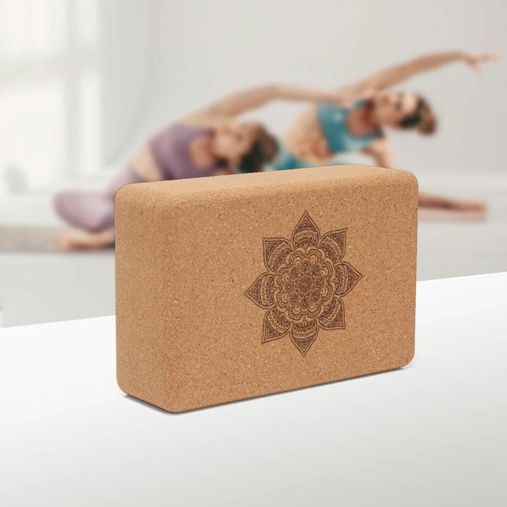 Cork Non-Slip Yoga Block