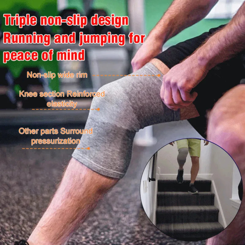 Anti-Skid Bamboo Knee Sleeve