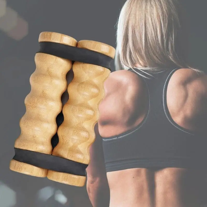 Wooden Resistance Band Stick