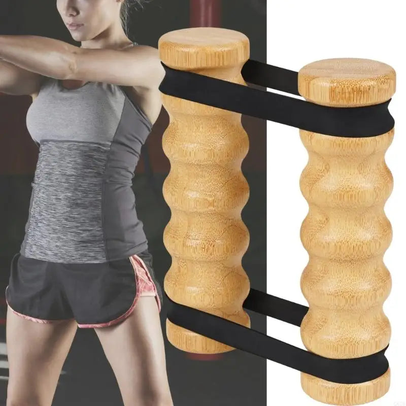 Wooden Resistance Band Stick