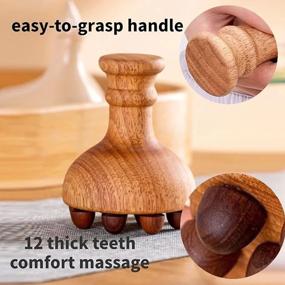 Gua Sha Wooden Massager